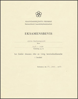 Eksamensbevis